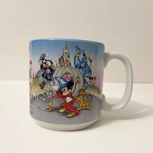 Vintage 1996 25th Anniversary Walt Disney World Remember the Magic Mug